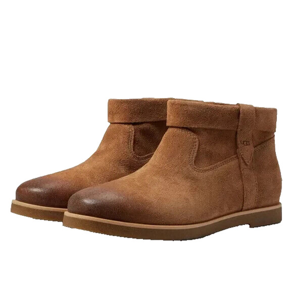 NEW‎ UGG JOSEFENE SHORT CUFF BOOTS SIZE US 9.5 CHESTNUT BROWN $150 - Picture 3 of 5